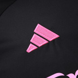 25/26 ARS Black Kids Half Pull Tracksuit #E25187(童装半拉链)
