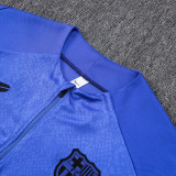 25/26 BAR Steel Seal Edition Purple Kids Half Pull Tracksuit# E25181(童装半拉链)