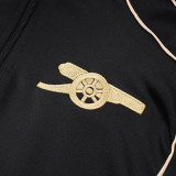 25/26 ARS Black Retro Edition Half Pull Tracksuit #B25113(半拉链)