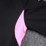 25/26 ARS Black Kids Half Pull Tracksuit #E25187(童装半拉链)