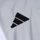 25/26 RMA Grey Kids Half Pull Tracksuit#E25182(半拉链)