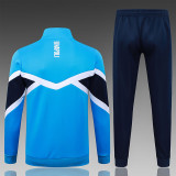 25/26 Napoli Lake Blue Kids Jacket Tracksuit# E25191童装