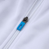 25/26 Napoli White # Blue Jacket Tracksuit#E25190童装