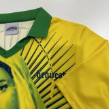26/27 Brazil Mary Yellow Fans Soccer Jersey