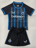 25/26 Brugge KV Home Kids Soccer Jersey