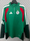 25/26 Algeria Green Half Pull Tracksuit (半拉链)