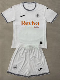 25/26 Swansea Home Kids Soccer Jersey