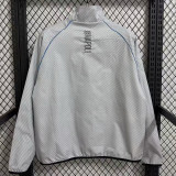 25/26 Napoli Grey White Ｗaterproof Retro windbreaker