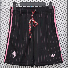 25/26 JUV Casual Edition Black Player Version Shorts Pants
