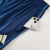 25/26 AD Royal Blue Half Pull Tracksuit#AB09蔚蓝(半拉链)