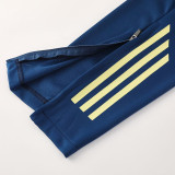 25/26 AD Royal Blue Half Pull Tracksuit#AB09蔚蓝(半拉链)