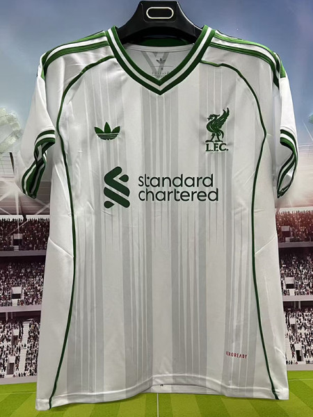 25/26 LIV Special Edition White Fans Soccer Jersey