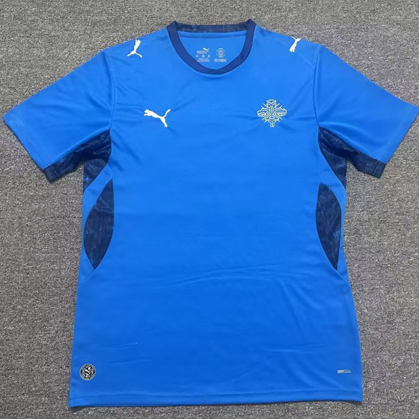 26/27 Iceland Home Fans Soccer Jersey