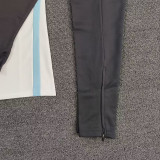 25/26 Málaga CF White Half Pull Tracksuit (半拉链)