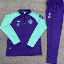 25/26 Valladolid Purple Half Pull Tracksuit (半拉链)