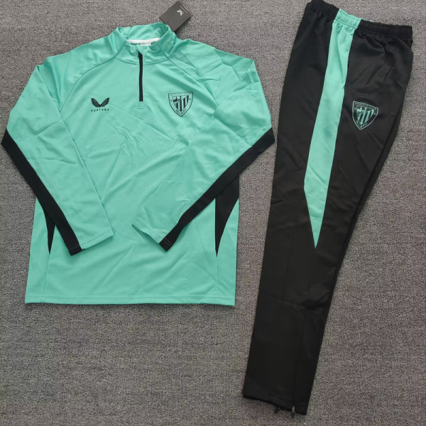 25/26 Bilbao Green Half Pull Tracksuit (半拉链)