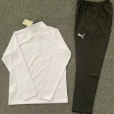 25/26 Valencia White Half Pull Tracksuit (半拉链)