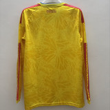 26/27 Colombia Home Long Sleeve  Soccer Jersey