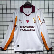 25/26 Galatasaray Away  Long Sleeve Soccer Jersey