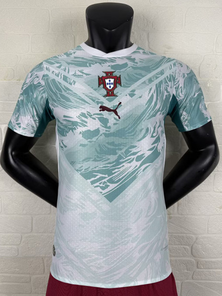 26/27 Portugal Away White Player Version Soccer Jersey