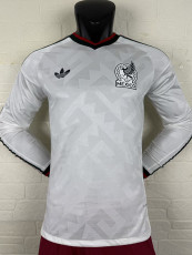 26/27 Mexico Away Player Version Long Sleeve Soccer Jersey