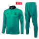 25/26 LIV Green Kids Half Pull Tracksuit#E25199 (童装半拉链)