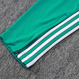 25/26 LIV Green Half Pull Tracksuit#B25132 (半拉链)