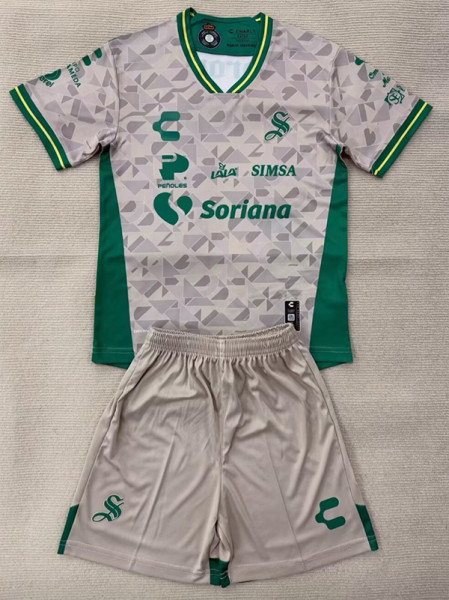 25/26 Santos Laguna Home Kids Soccer Jersey