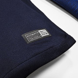 2018 France Home Long Sleeve Retro Soccer Jersey