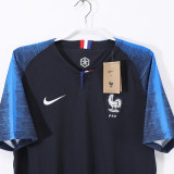 2018 France Home Retro Soccer Jersey