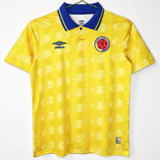 1994 Colombia Home Retro Soccer Jersey