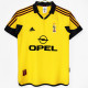 1999/2000 ACM Away Yellow Retro Soccer Jersey