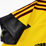 1999/2000 ACM Away Yellow Retro Soccer Jersey