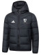 25/26 LIV Black Hooded Cotton Coat 连帽棉衣