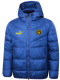 25/26 Man City Gold Logo Blue Hooded Cotton Coat 连帽棉衣