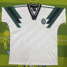 1990 Sporting Lisbon White Retro T-shirt