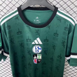 25/26 Schalke 04 150th Anniversary Edition Fans Soccer Jersey带章
