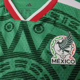 26/27 Mexico Home Kids  Player Version Soccer Jersey球员