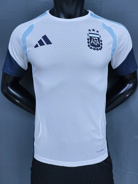 25/26 Argentina White Player VersionTraining Shirts#D2603