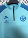 25/26 Valladolid Sky Blue Half Pull Tracksuit (半拉链)