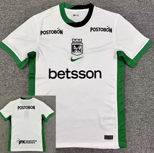 26/27 Atletico Nacional Away Fans Soccer Jersey（国民竞技、哥伦球队）