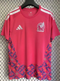 26/27 Mexico Goalkeeper Red Fans Soccer Jersey