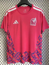 26/27 Mexico Goalkeeper Red Fans Soccer Jersey