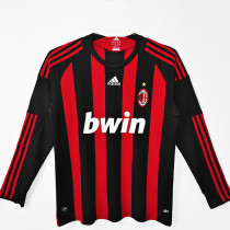 2008/2009 ACM Home Long Sleeve Retro Soccer Jersey (长袖)