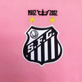 2012/2013 Santos FC Pink Retro Soccer Jersey