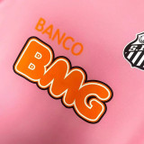 2012/2013 Santos FC Pink Retro Soccer Jersey