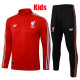 25/26 LIV Red Kids Half Pull Tracksuit #E2597 (半拉链)