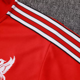 25/26 LIV Red Kids Half Pull Tracksuit #E2597 (半拉链)