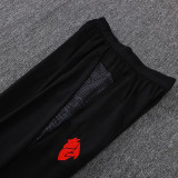 25/26 ACM Black Half Pull Tracksuit #B25128 (半拉链)
