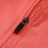 25/26 BAR Fluorescent Orange Half Pull Tracksuit# B25136 (半拉链)